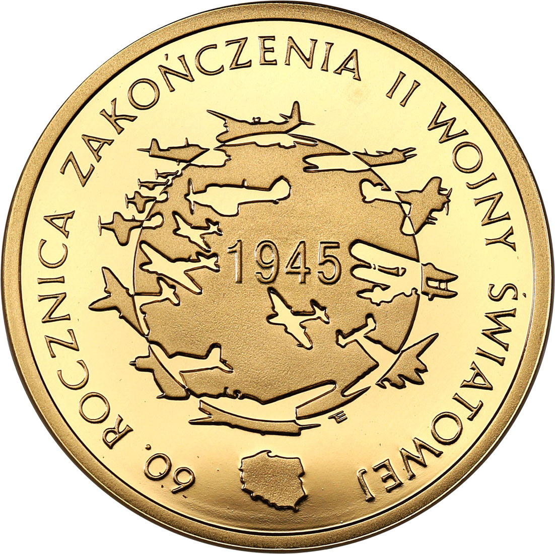 III RP. 200 złotych 2005 Zakończenie II Wojny Światowej